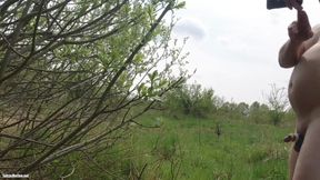 Me Being Risky and Naked Outside