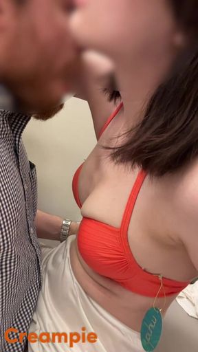 Fitting Room Quickie