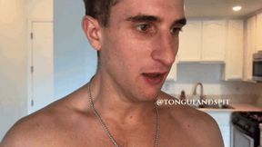 Louis Neck with Gulping and Light Burps Part9 Video 1 - WMV