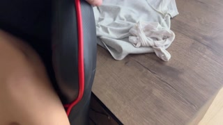 A stepfather and his busty whore took his stepson's virginity