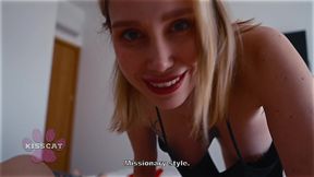 you fucked my ex! step sister caught with her boyfriend then they share him - mrcat & effy lil