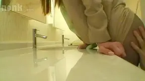 Forbidden Cream Pie Mess – Janitor Takes Virgin Beauty's First Ride