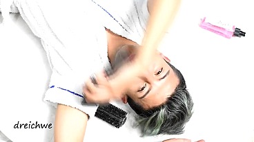 A badly arranged hair