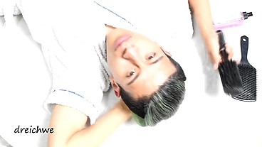 A badly arranged hair