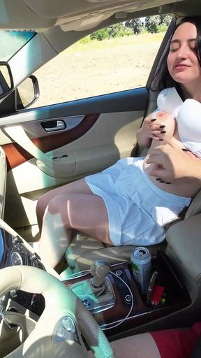 Pissing Through the Window and Mouth Piss on the Road