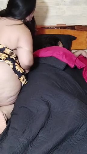 Stepson Fuck Stepmom Front Husband