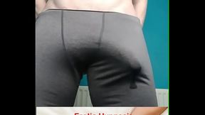 23yo Ben cums in his boxers with only binaural tones