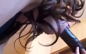 Cd likes playing with vibrator