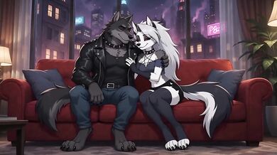 Furry animation sex date ruined by messy multiple creampies and yiffing loona helluva boss