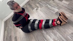 Turtleneck bondage for Luna Darling, Pt 3 - avi