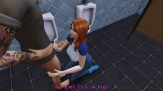 DDSims gangbanged in bar by husband's friends - Sims 4