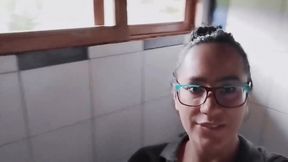 Flashing Bare Pussy on the House of My Neighbor