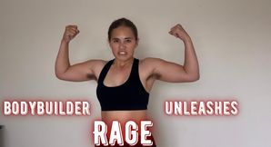 Bodybuilder Unleashes Rage