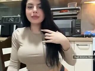 Super slim unreal hot big booty ass and big boobs babe