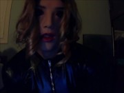 May and Playmate suited up Pt1! Wearing female mask May and looking for trouble!