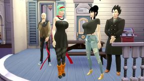 Goku Porn Cap1 Bulma ve al maestro roshi follando con mil y se une junto a vegeta