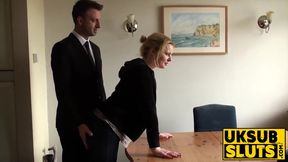 Wicked British MILF takes big cock in hardcore session
