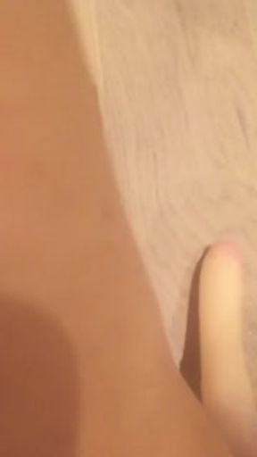 Trying to sneak dildo back but caught her fucking! Had to listen &amp; fuck myself PART TWO