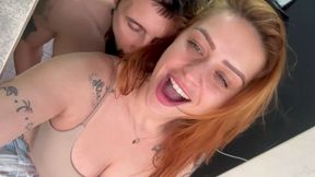 camila vegas - anal na janela de frente pra vizinhanca + creampie grosso