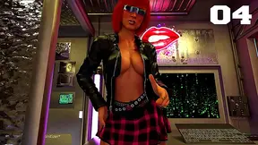 Hot Busty Asian Hacker Craves Huge Cock & Explosive Blowjob in 3D Hentai Game