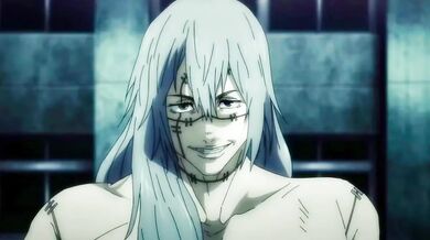 Mahito's long tongue eats your pussy out raw anime hentai
