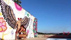 coroa b. de transa com o anjo da parede melissa devassa e liu gang