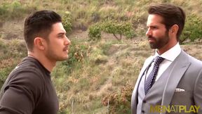 MENATPLAY - Dominant Dato Foland ass fucks bearded Dani Robles