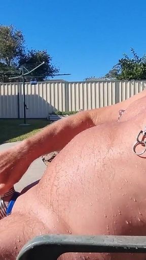 Piss on Myself in the Back Yard