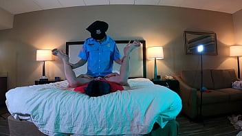 Cop Fucks Hot Tgirl