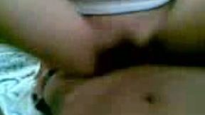 Horny stud fucks my wet twat in missionary position