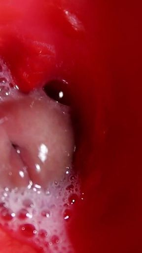 Camera Inside Pussy: Powerful Cum in Pussy! Best Internal Asmr in 4K More Sperm