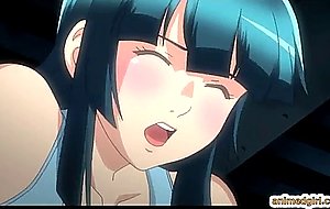 Shemale hentai gets sucking her cock and assfucking