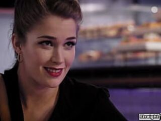 PI Evelin Clayre is known to go the additional mile for her clients and that babe seduces small wife Candice Dare to prove her cheating.They 69 twat lick