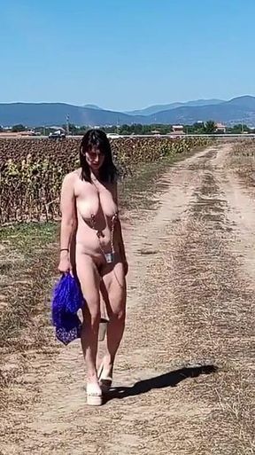 The Slave Girl Is Punished to Dance for the Entertainment of the Fans