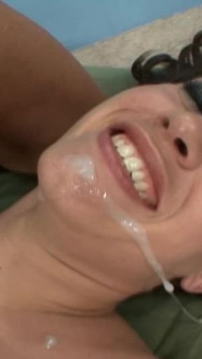 Sexy Milf MILF Gets Cumshot on Tits in Expert Blowjob Video with Mature Curves and Boobs