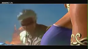 Blonde Goddess Claims Control in Wild MMORPG Gay Sex Adventure