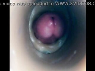 Internal camera fuck in pussy big pulsating cumshot