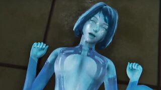 Halo - Cortana getting creampied - 3D Porn