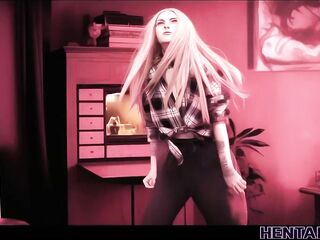 AI Generated Manga - Demon Gal With a Penis