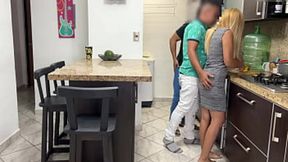 Cheated Husband Home to Find Wife Fucked