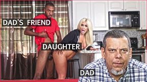 BANGBROS - Brandi Bae Gets Dicked Down By Her Father's Black Friend
