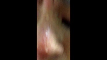 Watch my shower show - dildo deepthroat, dildo assfuck and final cum.