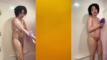 Fleshlight In The Shower While Older Men Watch