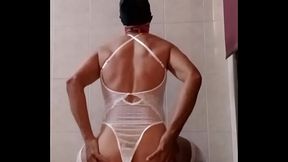Wowww, video N&uacute_mero 150. Siempre en lencer&iacute_a  femenina sinti&eacute_ndome bien putita