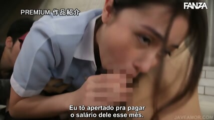 Uma Garota Repatriada Inseminada Continuamente Pelo Chefe De Meia-idade No Trabalho De Meio Perodo [Legendado] Reona Kirishima