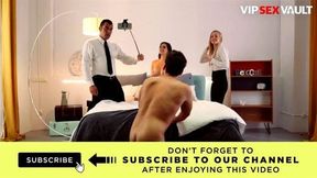 LosConsoladores Nekane Busty Spanish Brunette Steamy Foursome Fucking