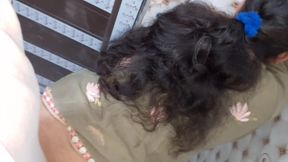 Shared Bathroom with Desi Indian Stepmom Sex Video