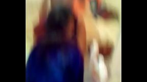 Cogiendo con mi  mujer en tocador