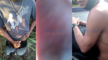 Leozinho mavambo na linha do trem