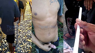Leozinho mavambo na linha do trem